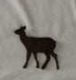 Cow Elk Rustic Patina Metal Magnet or Ornament
