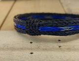 Hand Braided Wide Adjustable Horsehair Bracelet