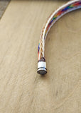 Magnetic Hinged Clasp Hand Braided Horsehair Bracelet