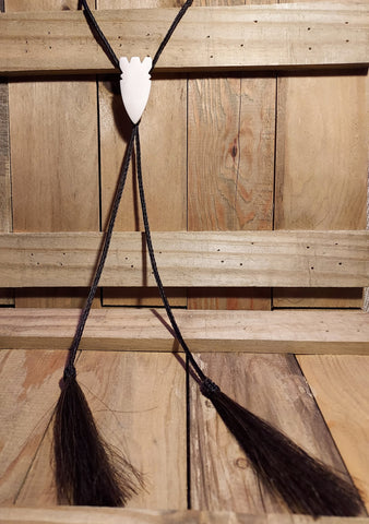 Hand Braided Horsehair Bolo Tie