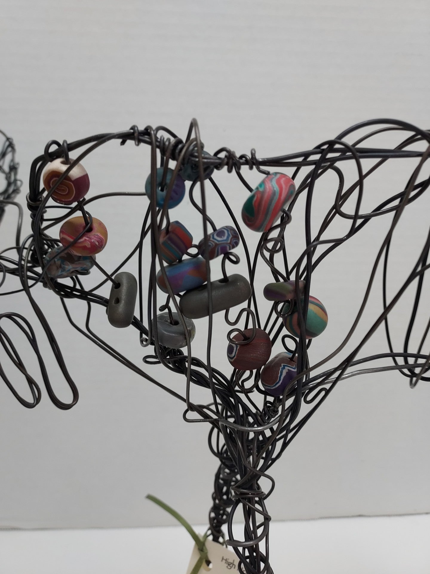 Wire Sculpture- Moose- "Mr. Marple the Moose "