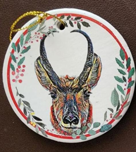 Pronghorn Ornament