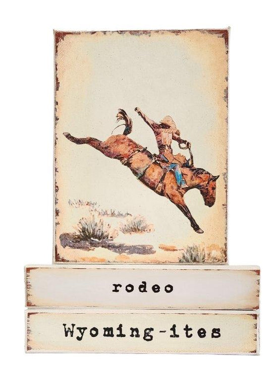 " Rodeo Wyoming-ites" Canvas Print