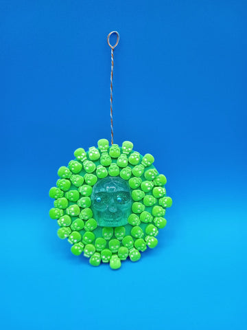 Green Skull Mandala