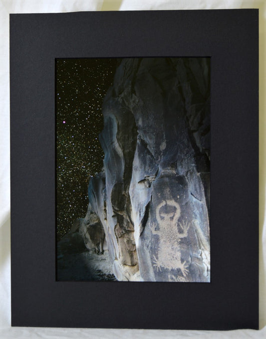 " The Spirit Of Legend Rock " Matted Luster Print