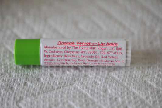 Orange Velvet Lip Balm .15oz