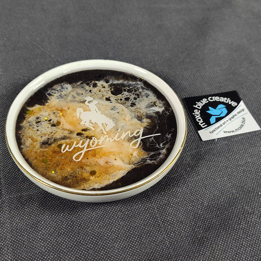 Steamboat Ring and Trinket Dish - Round