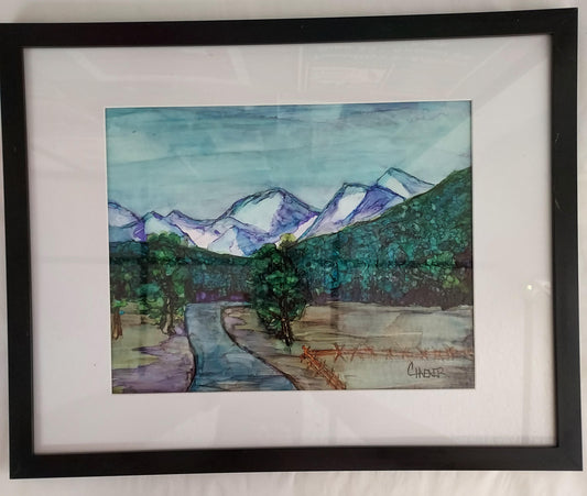 Alcohol Ink - Into Estes Park via Devils Gulch