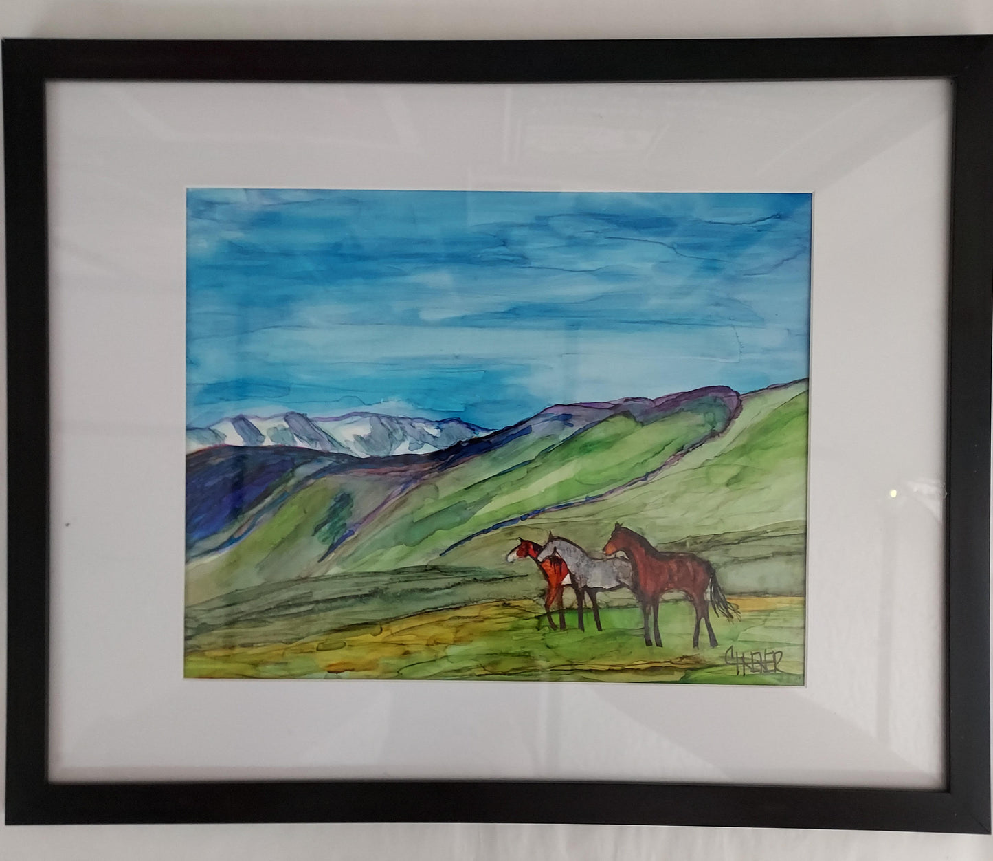 Alcohol Ink - Tres Amigos