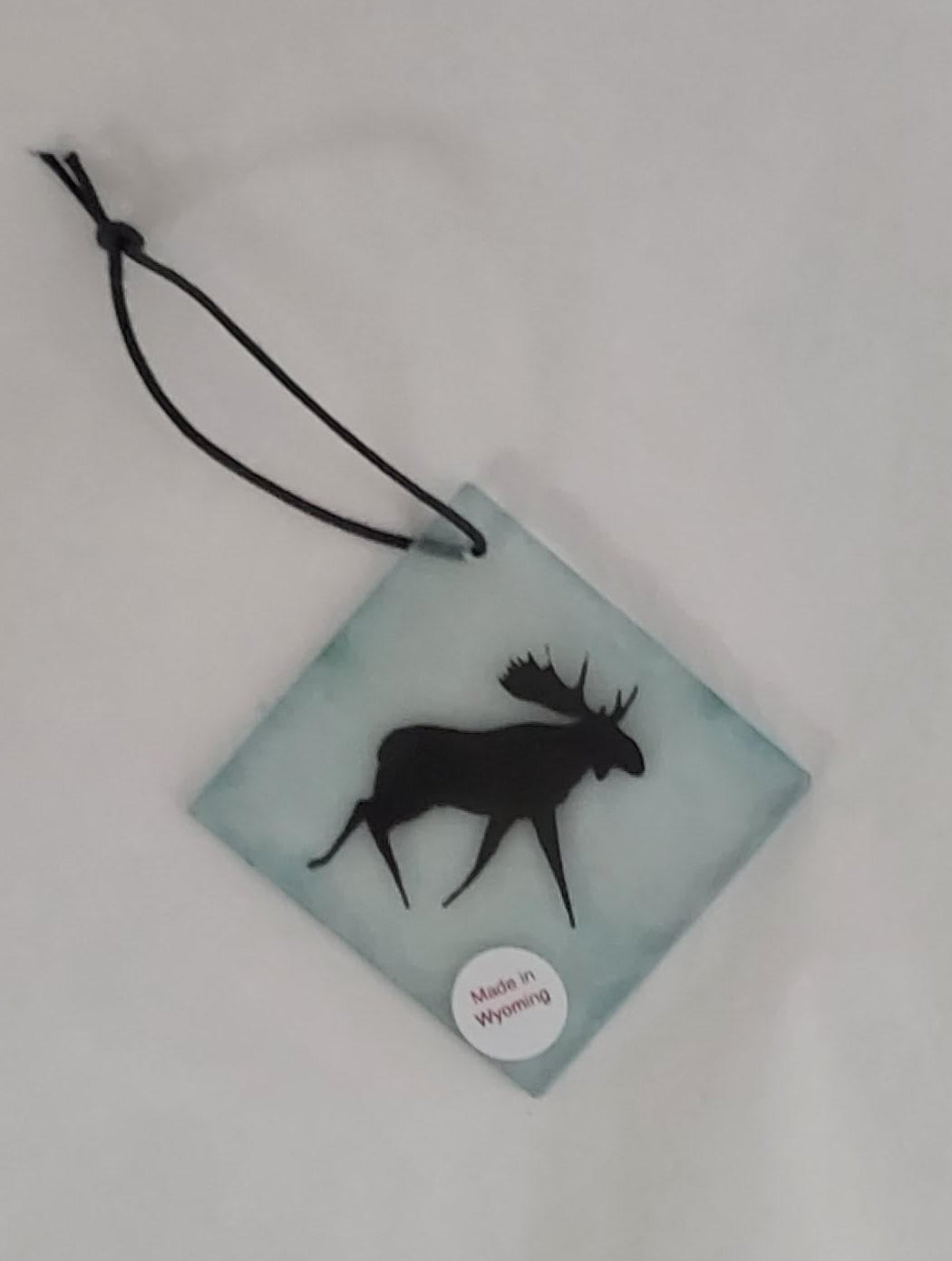 Ornament- Square - Moose