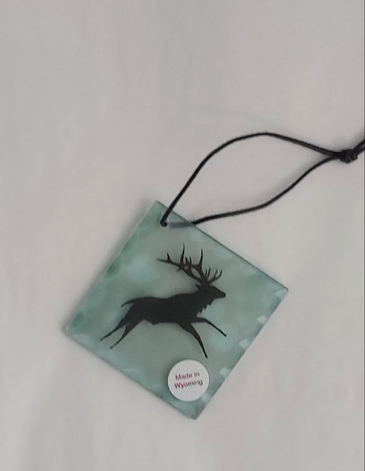 Ornament- Square - Elk