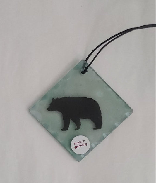 Ornament- Square - Bear