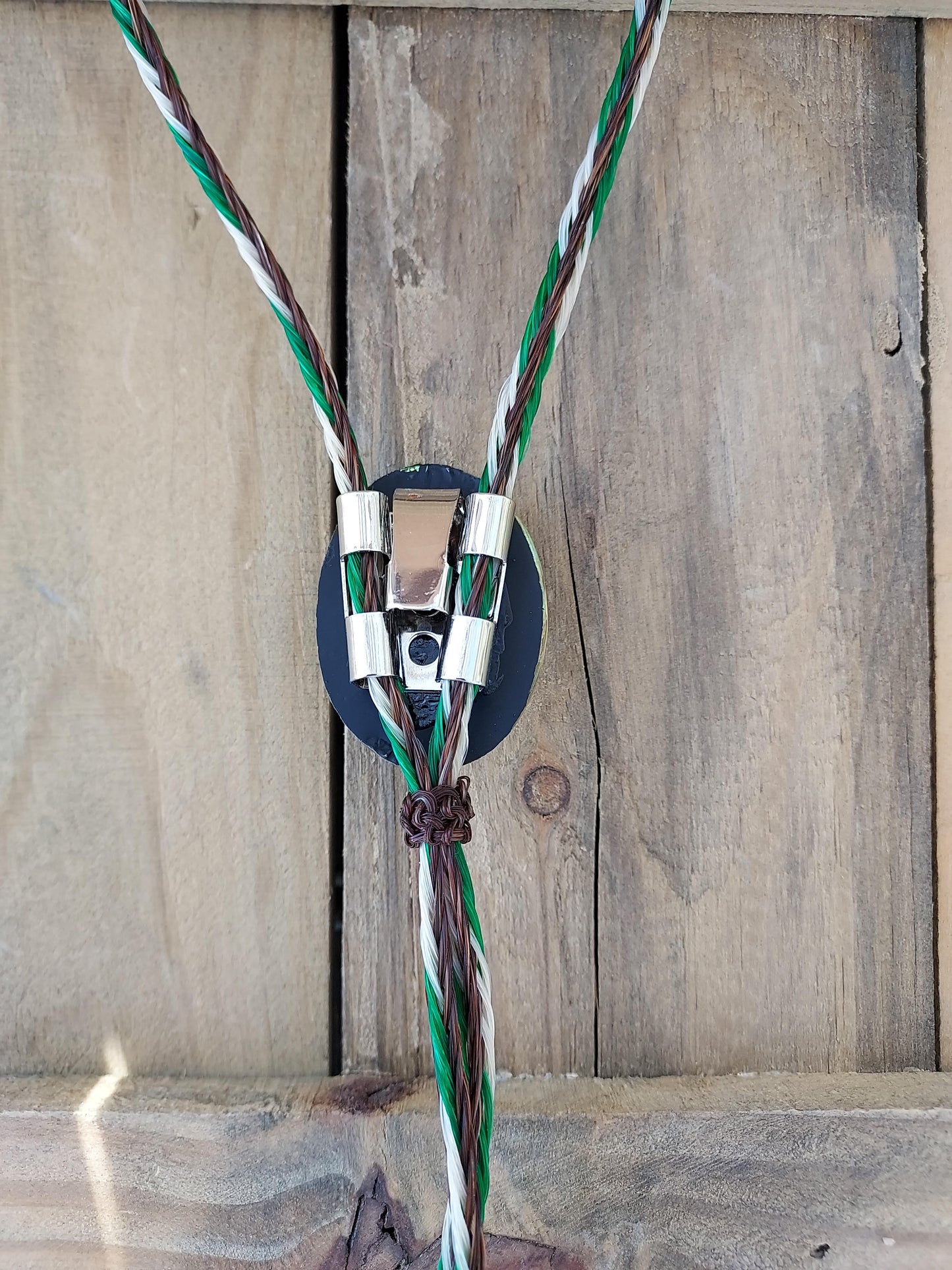 Hand Braided Horsehair Bolo Tie