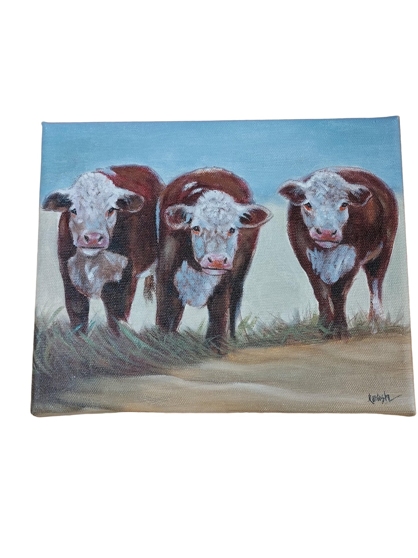 " Trio " - Original Oil on Canvas