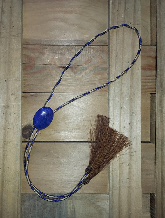 Hand Braided Horsehair Bolo Tie