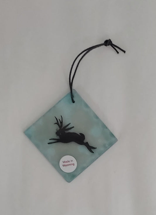 Ornament- Square - Jackalope