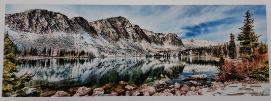 Early Snow At Lake Marie Card