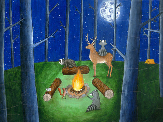 Print - "Campfire Tales"