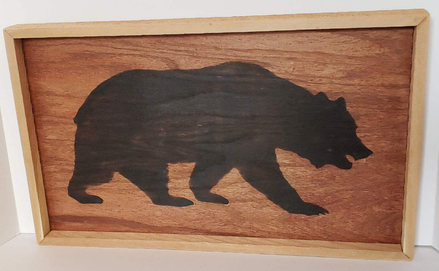 Wall Plaque- Wood Burned Bear