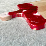 Large Rounded Handle Maple Cheese Board