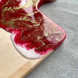 Large Rounded Handle Maple Cheese Board