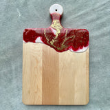 Large Rounded Handle Maple Cheese Board