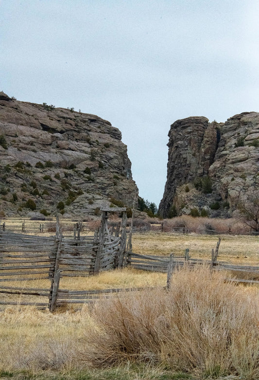 " Devil's Gate " Matted Photograph