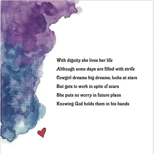 Children's Book- " The Heart Of A Cowgirl "