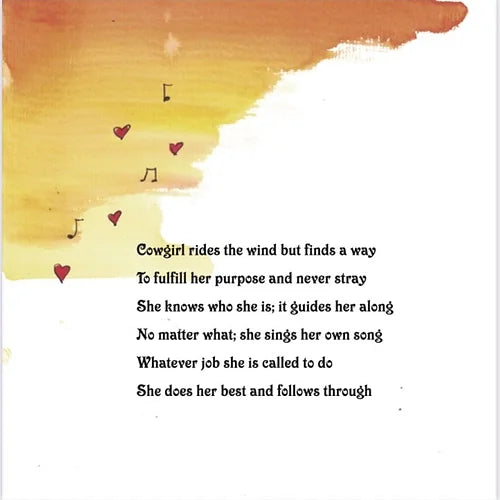 Children's Book- " The Heart Of A Cowgirl "