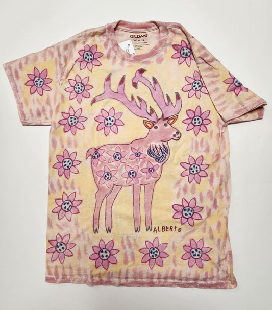 Medium T-Shirt Peruvian Style " Elk "