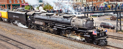 Union Pacific Big Boy Steam Locomotive Engine No. 4014