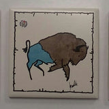 Bison Coaster Various Colors