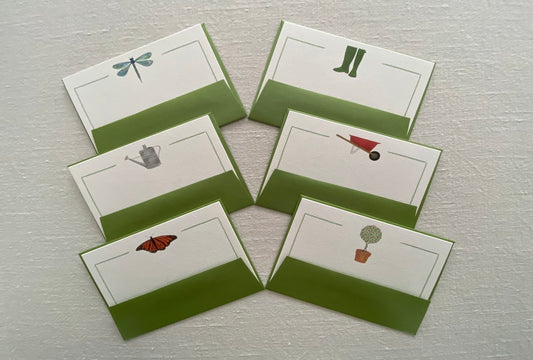 " Garden Collection " Boxed Set of 12 Cards