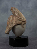 " Eagle Egg " Alabaster Sculpture