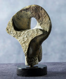 " Fish Tale " Wyoming Alabaster Sculpture