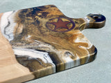 " Texas Star " Cheese Board With Handle