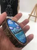 " Lake Owen " Original Wood Slice Ornament