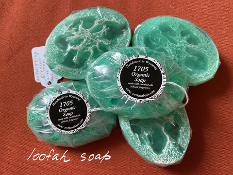 Organic Loofah Glycerin Oval Soap