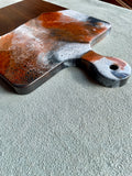 Artisan Walnut Cheese Board / Handle
