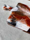 Artisan Walnut Cheese Board / Handle
