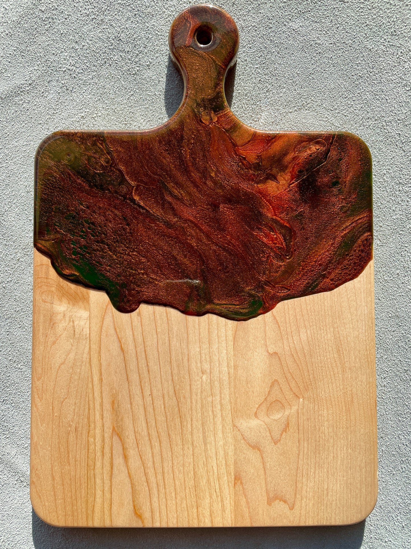 Artisan Rounded Cheese Board / Handle