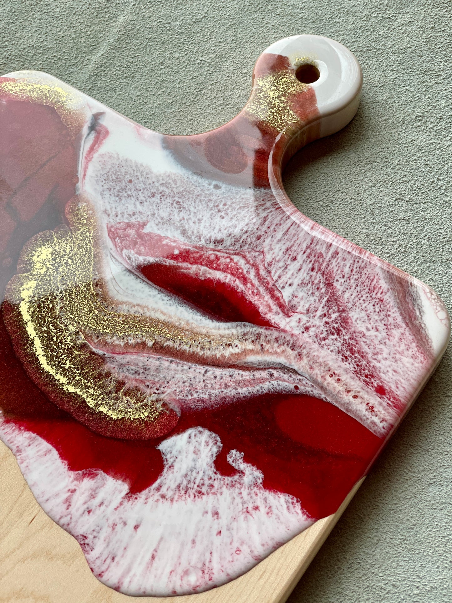Artisan Cheese Board With Handle