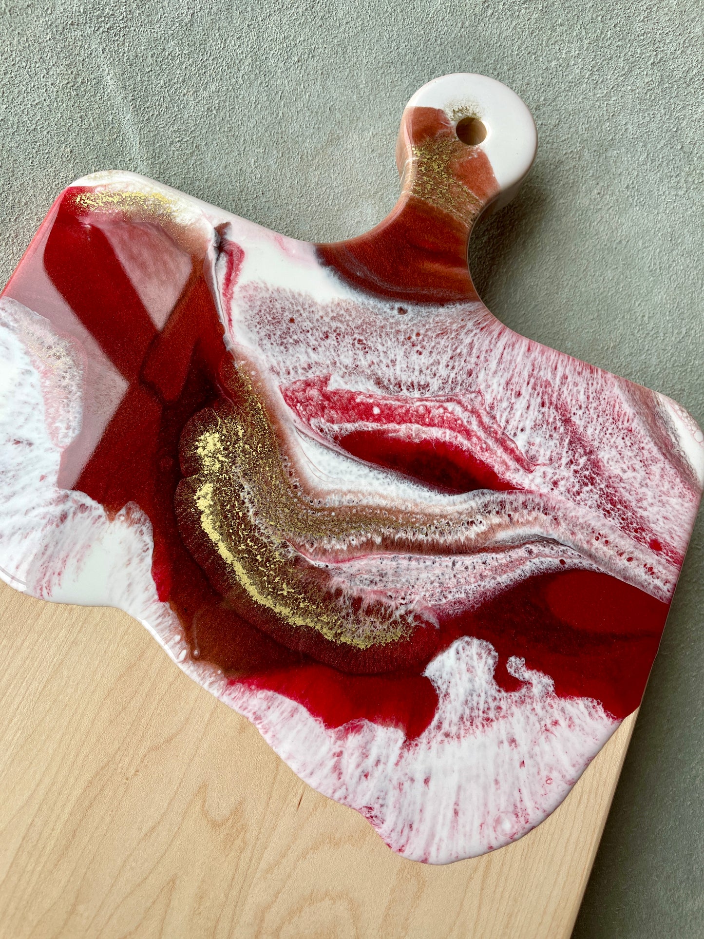 Artisan Cheese Board With Handle