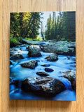 Vertical West  Ten Sleep Creek Canvas Print
