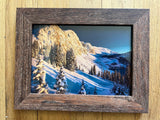 " Medicine Bow Snow " Framed Photo