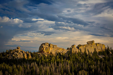 " Vedauwoo Fall Sunset " Luster Print