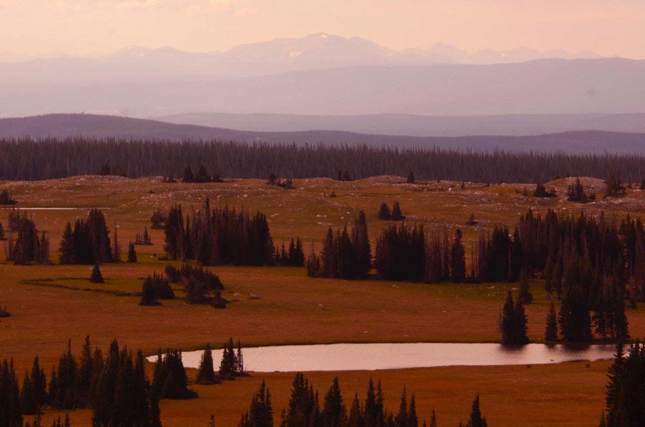 Libby Flats at the observatory. Snowy Range Mountains