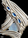 Abstract Raw Moonstone Necklace