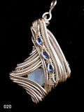 Abstract Raw Moonstone Necklace