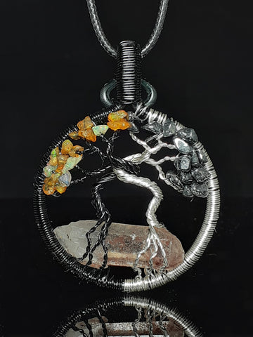 Double Tree Of Life Pendent